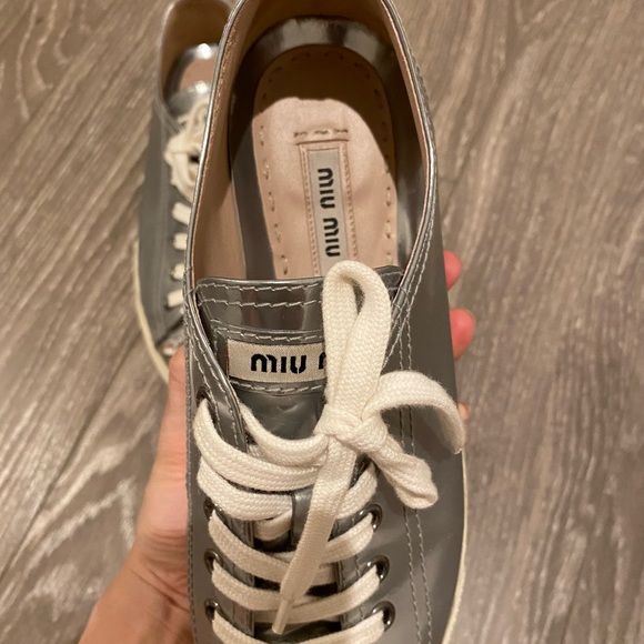 Miu Miu Rhinestone Sneakers - Picture 10 of 14